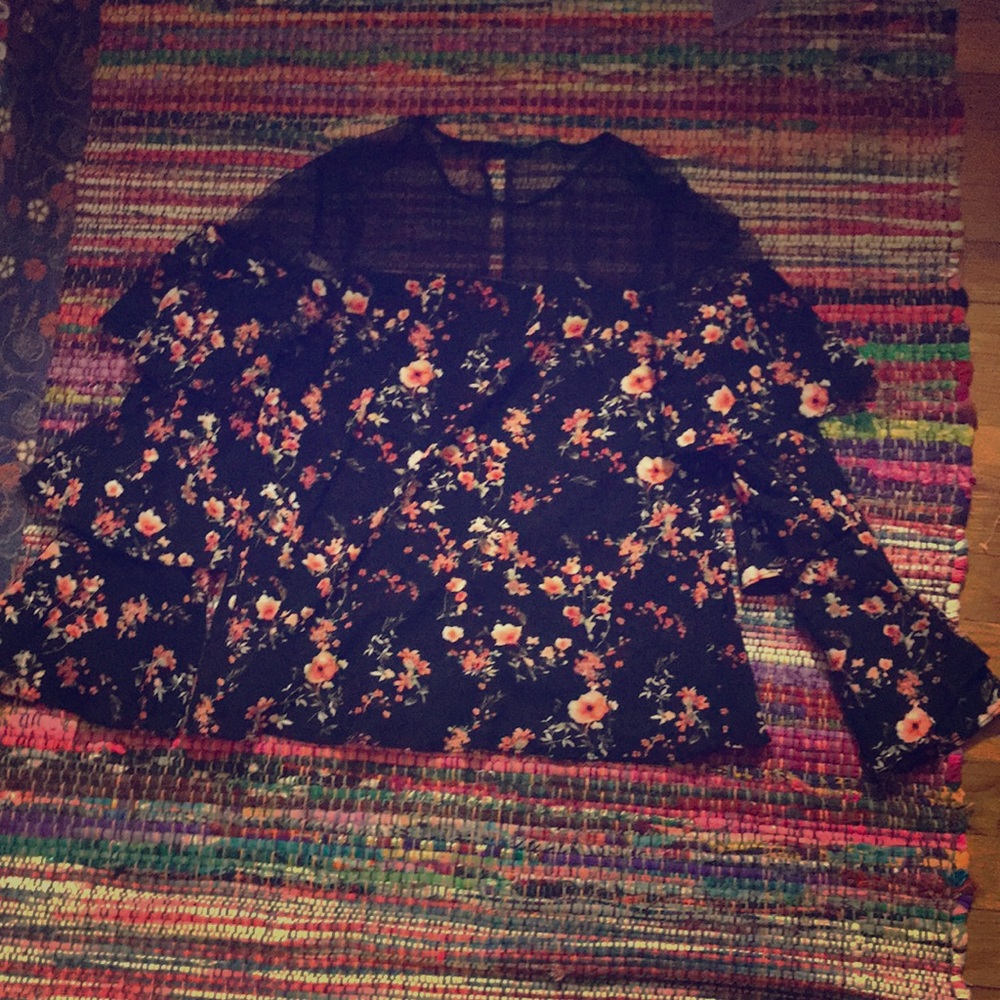 Floral blouse